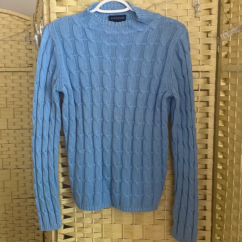 Ann Taylor Mock Neck Sweater